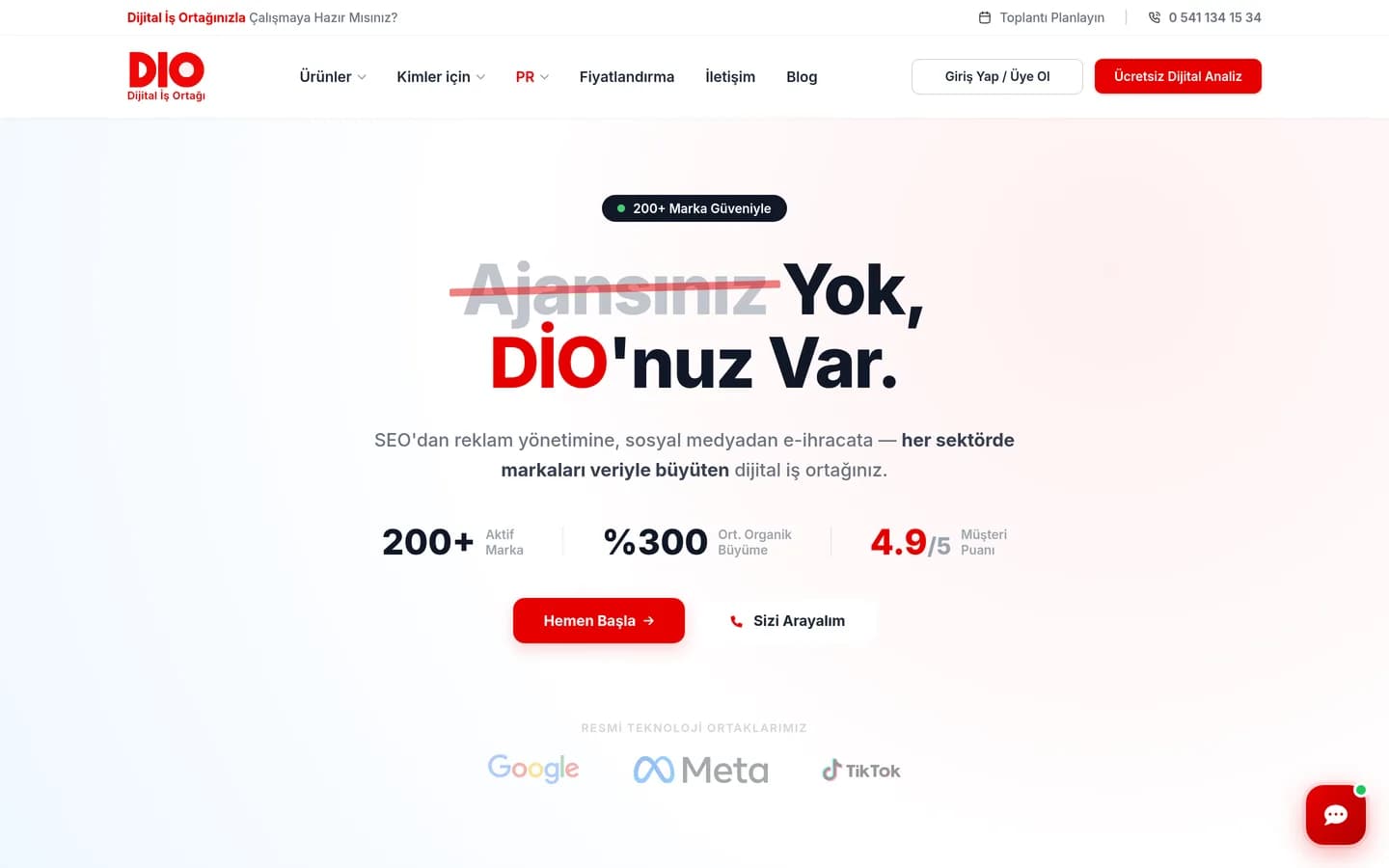 DİO (Dijital İş Ortağı)