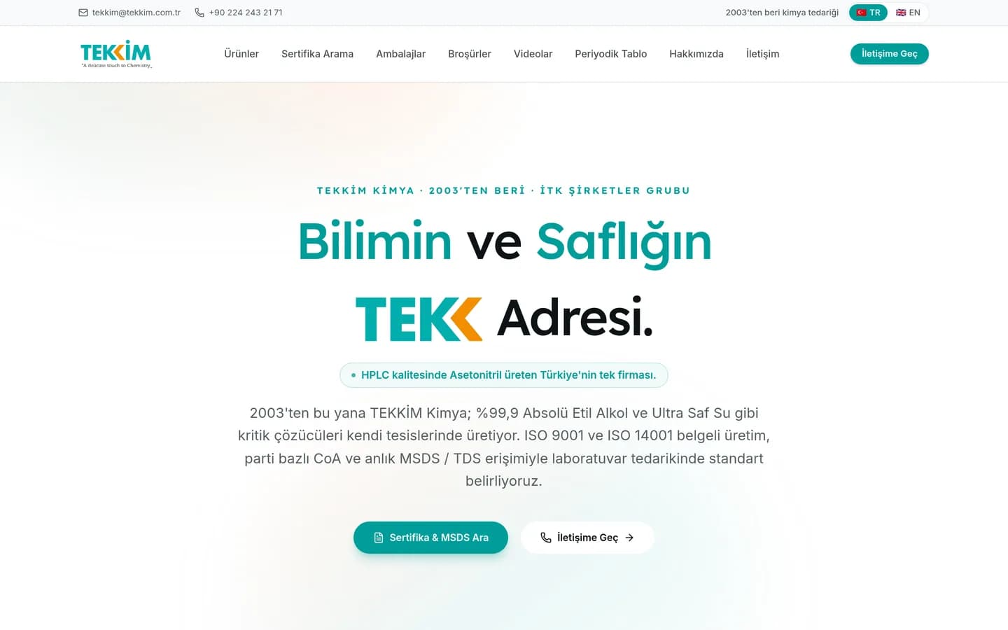 TEKKİM Kimya
