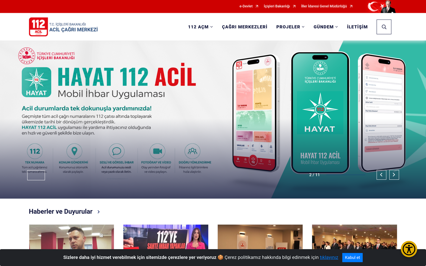 112 Acil Çağrı Merkezi
