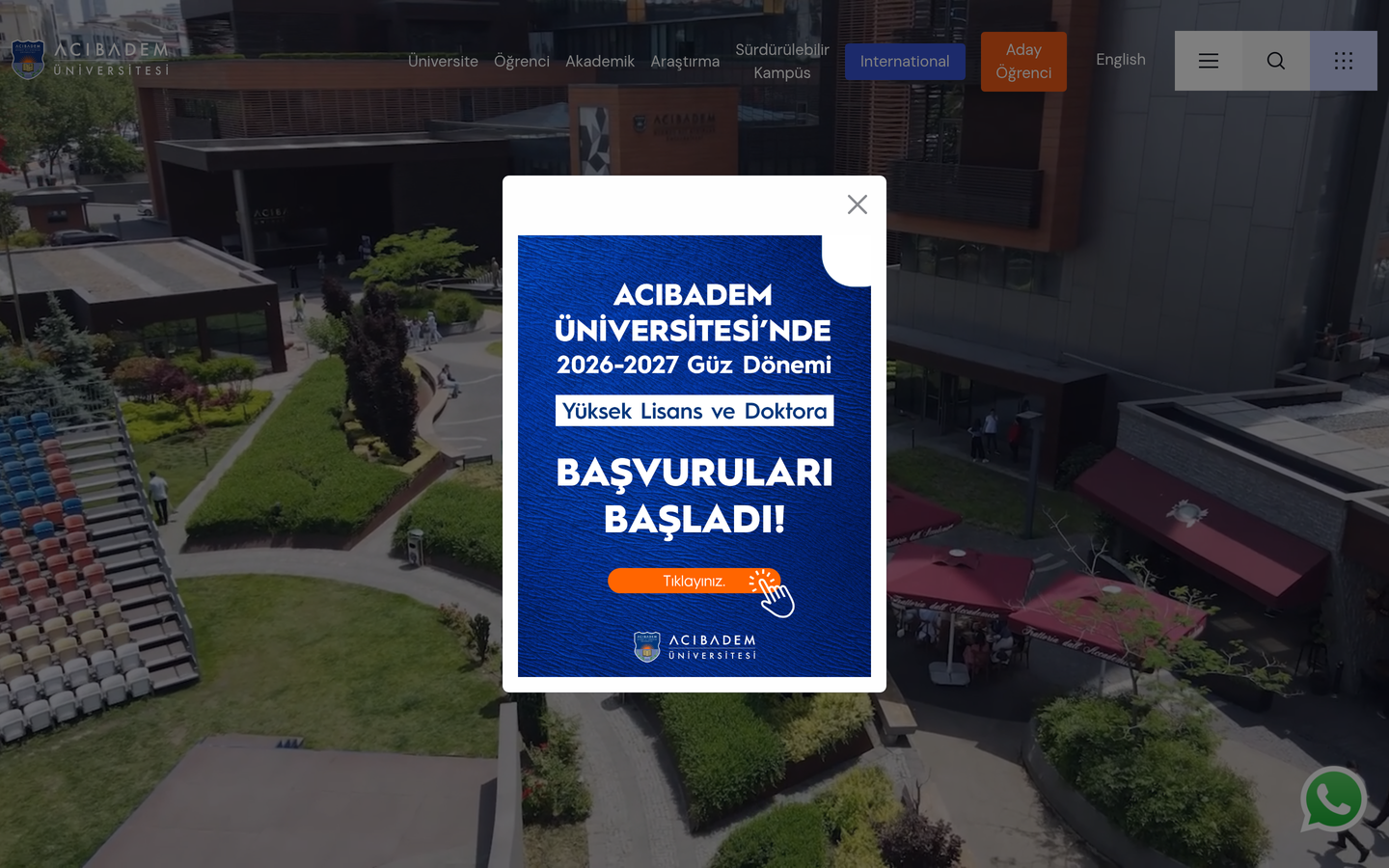 Acıbadem Üniversitesi Tıp Fakültesi Pediatri