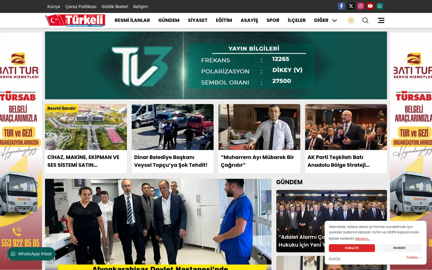 Afyon Türkeli Gazetesi