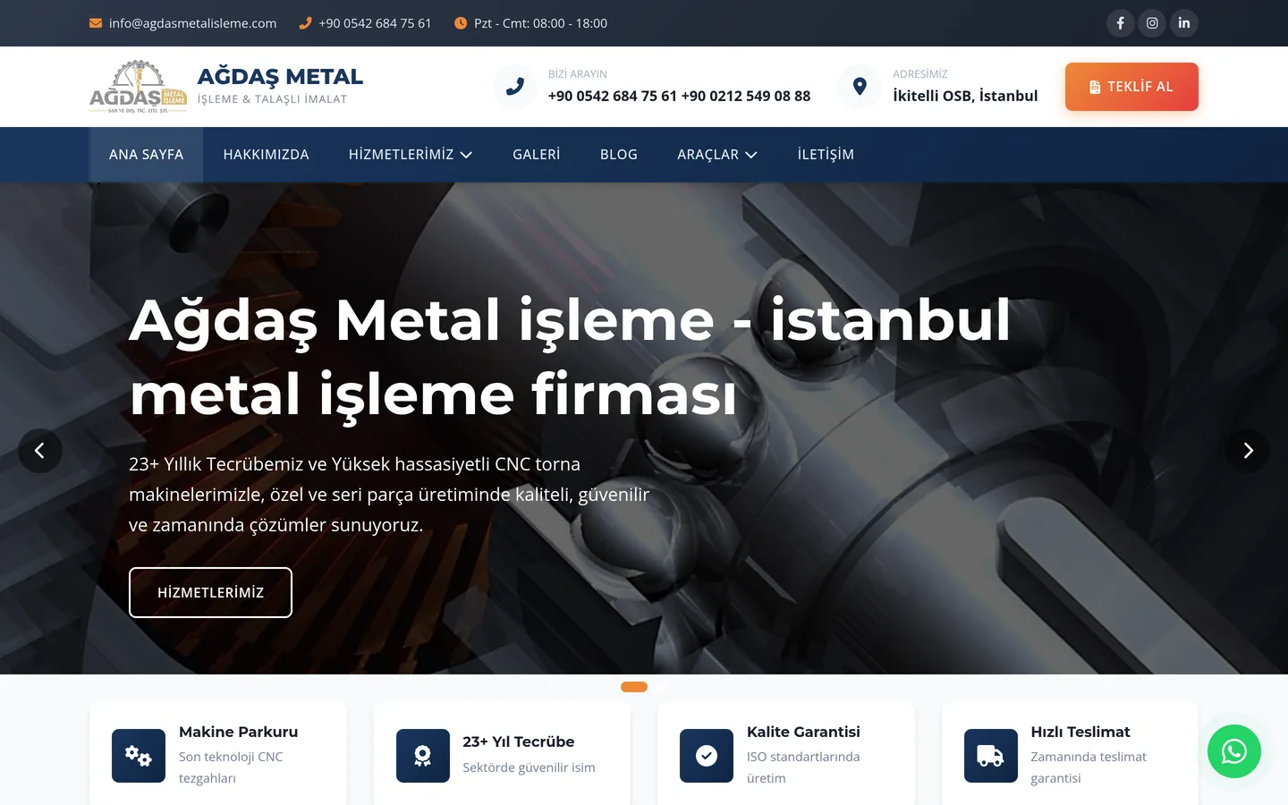 Ağdaş Metal İşleme