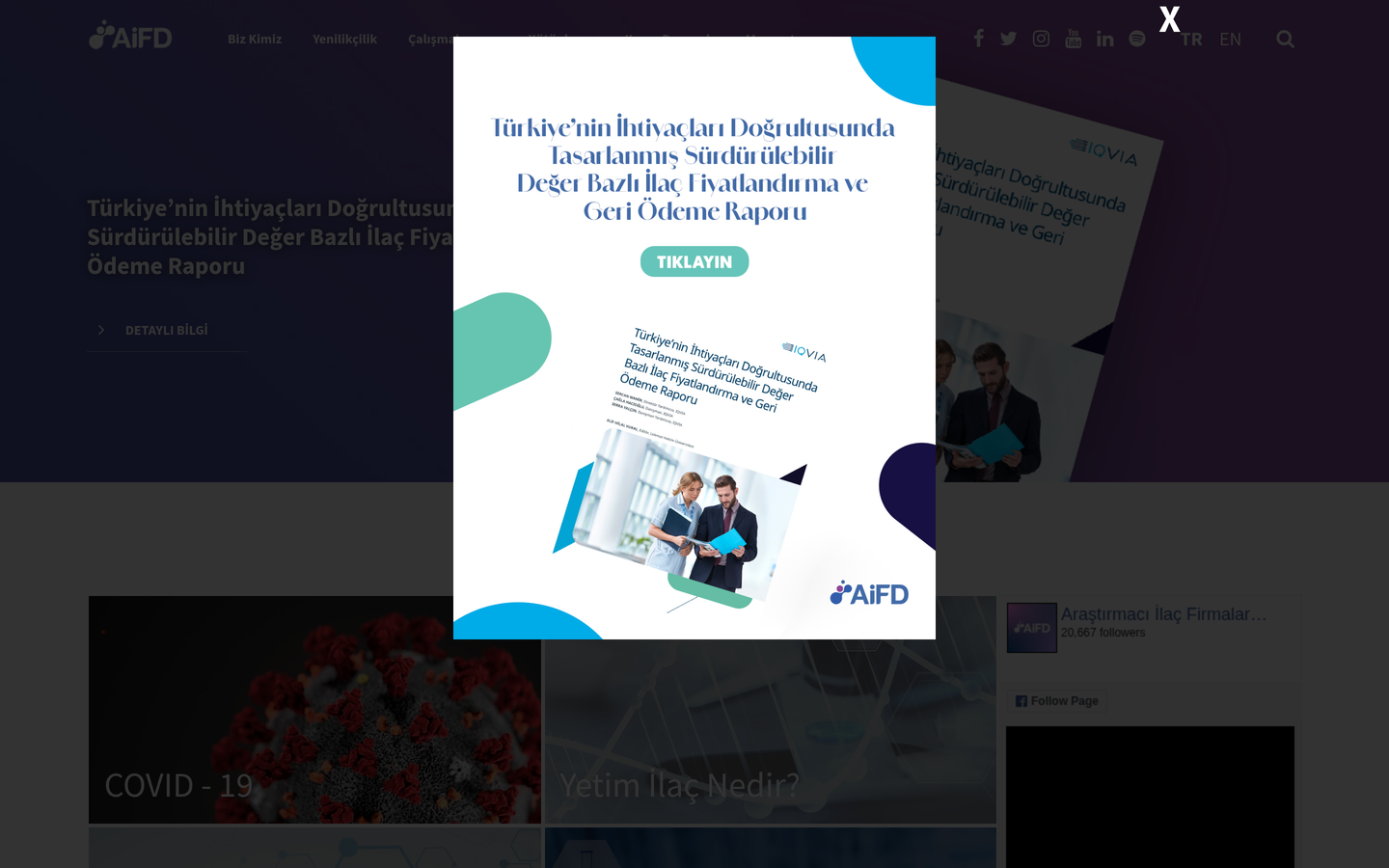 AIFD (Araştırmacı İlaç Firmaları Derneği)