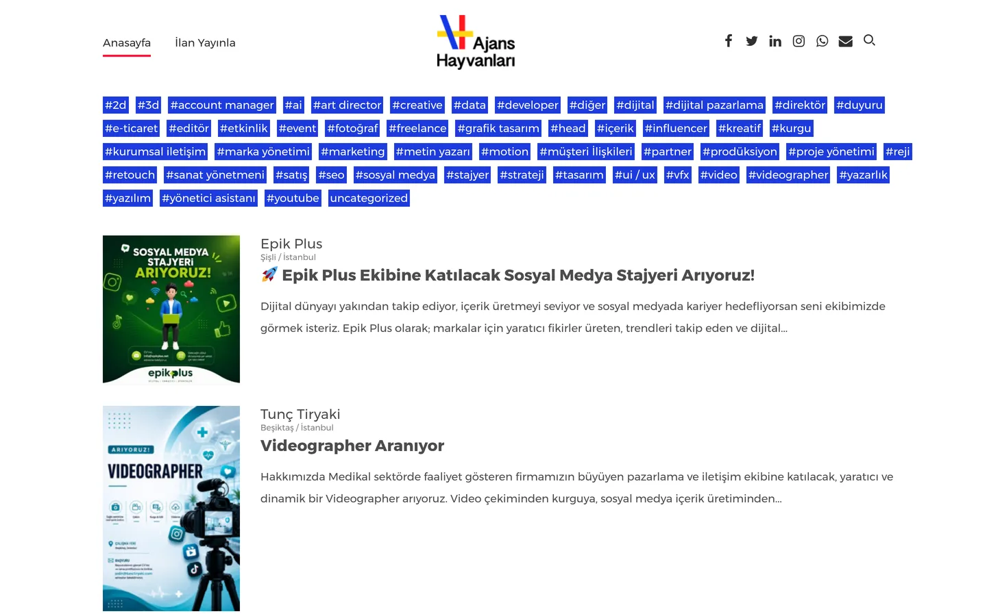 Ajans Hayvanları