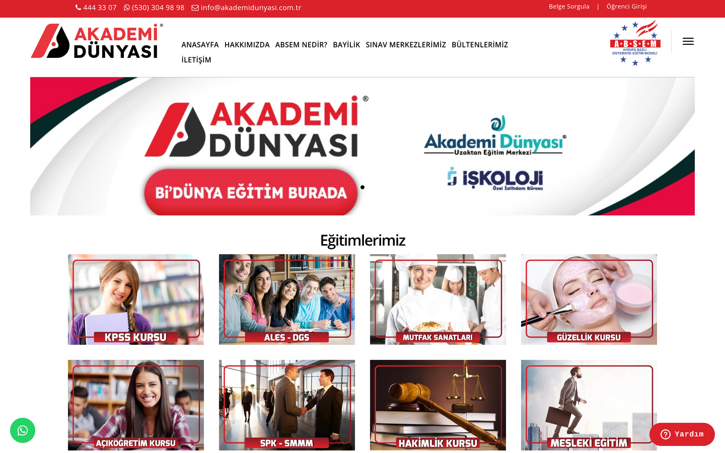 Akademi Dünyası