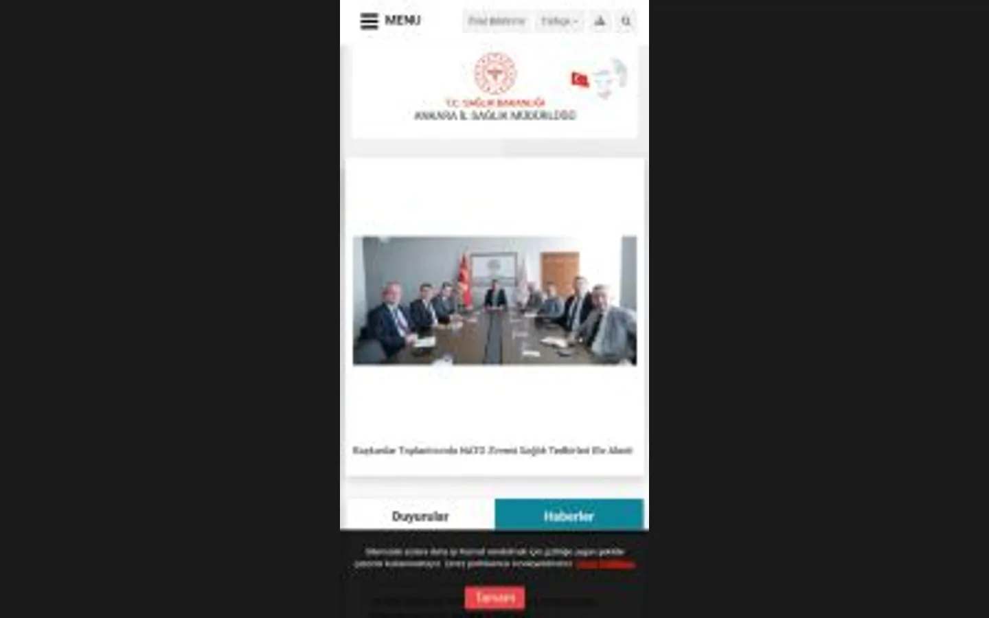 Ankara İl Sağlık Müdürlüğü