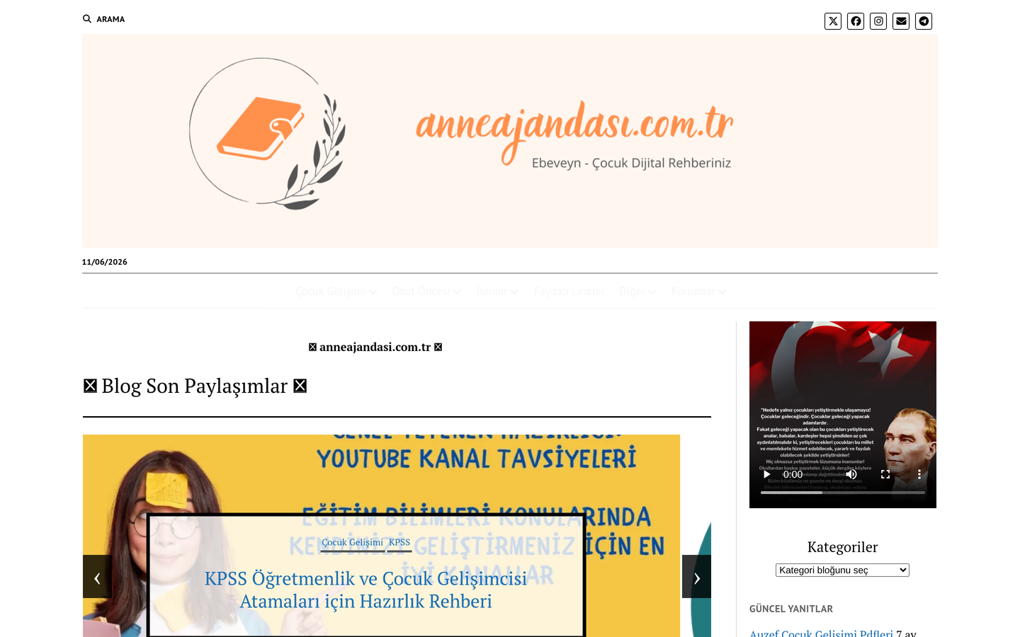 Anne Ajandası