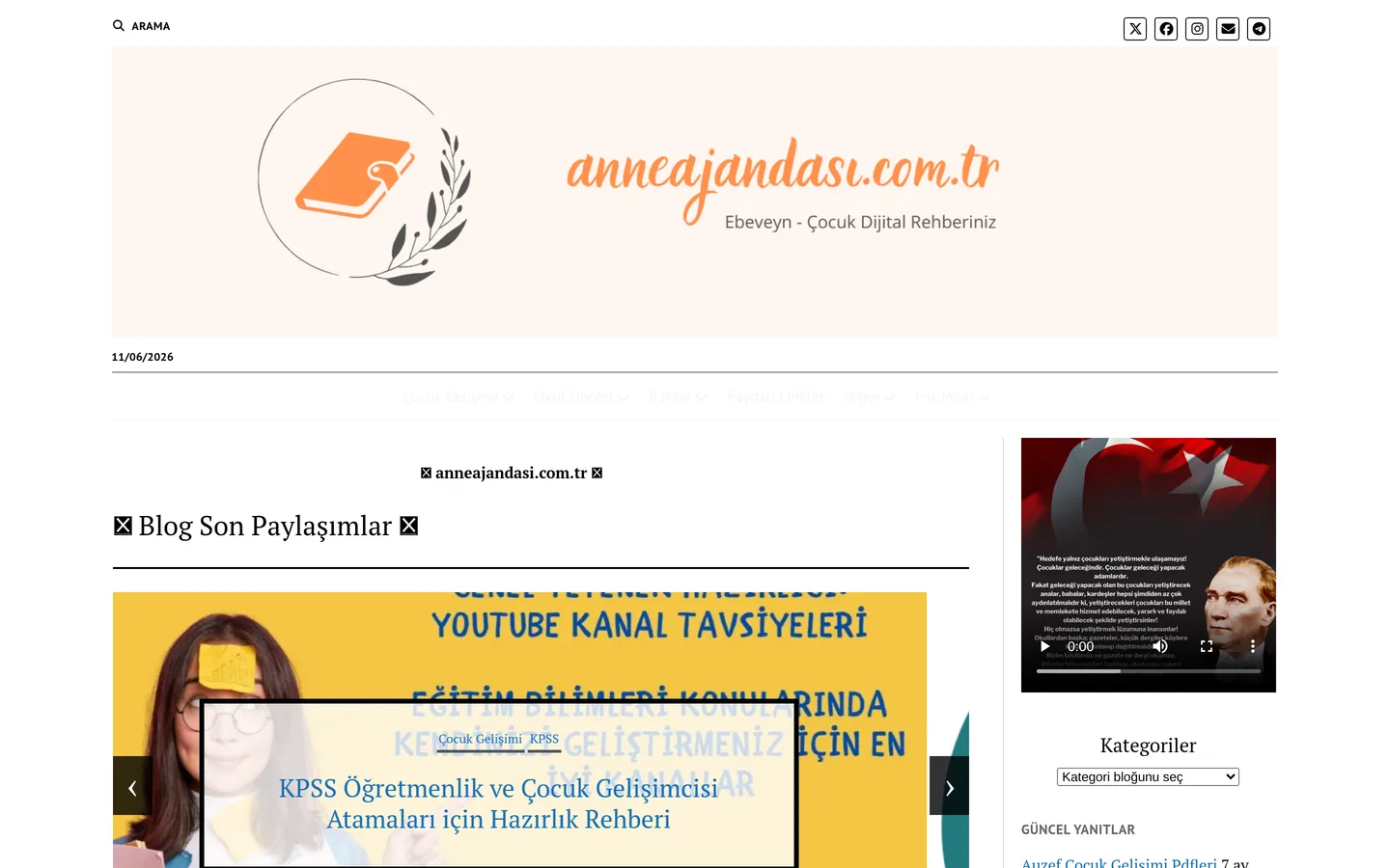 Anne Ajandası