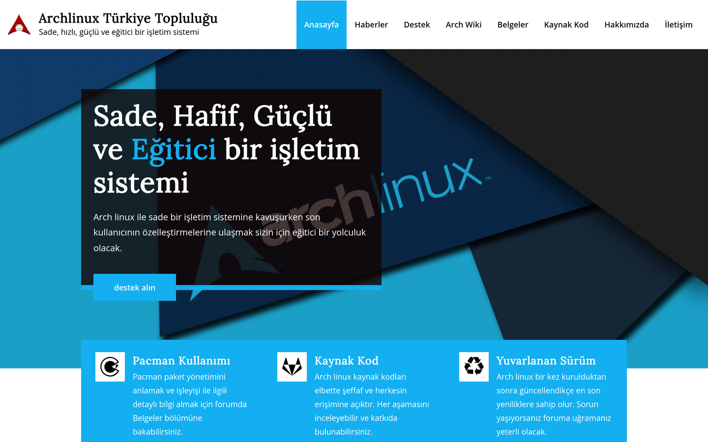 Arch Linux Türkiye