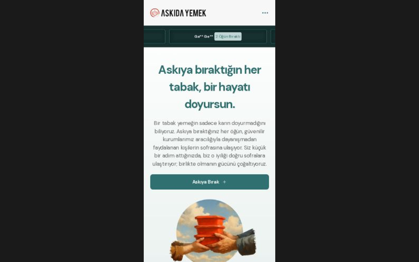 Askıda Yemek