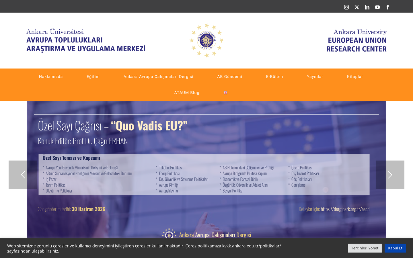 Ankara Üniversitesi ATAUM