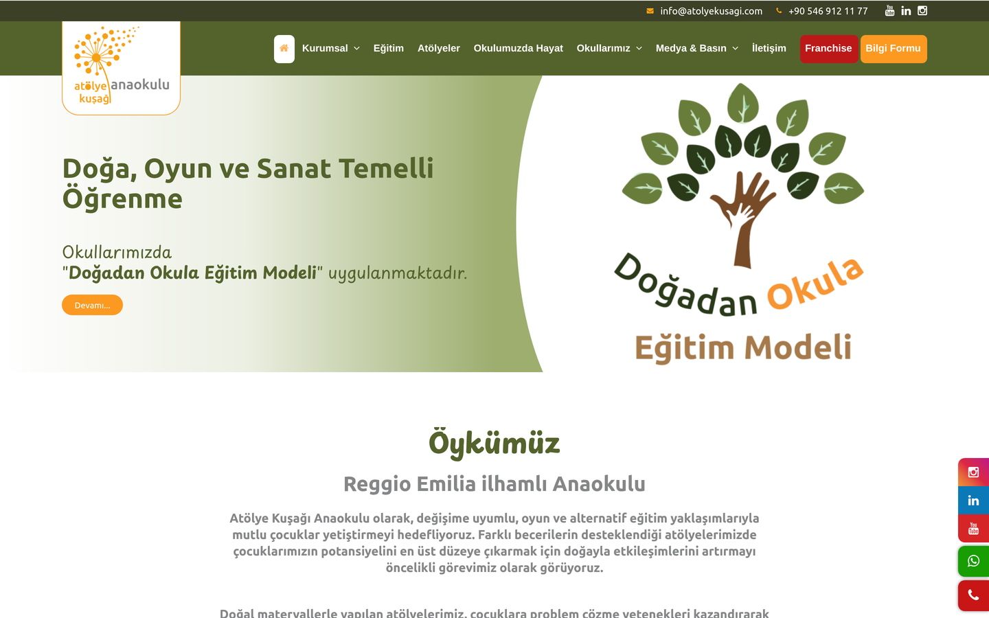 Atölye Kuşağı Anaokulu