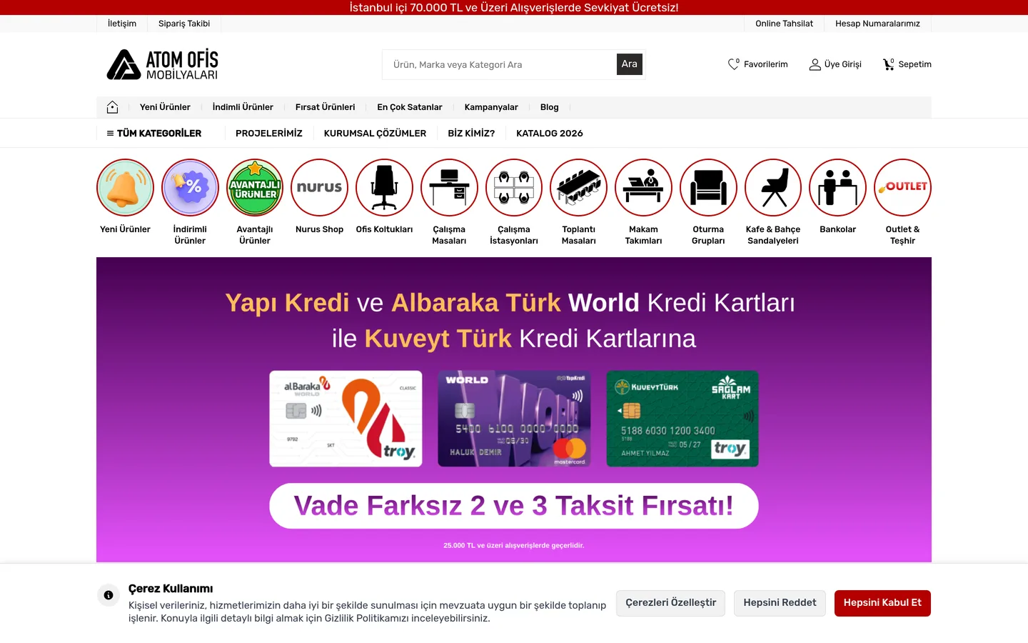Atom Ofis Mobilyaları