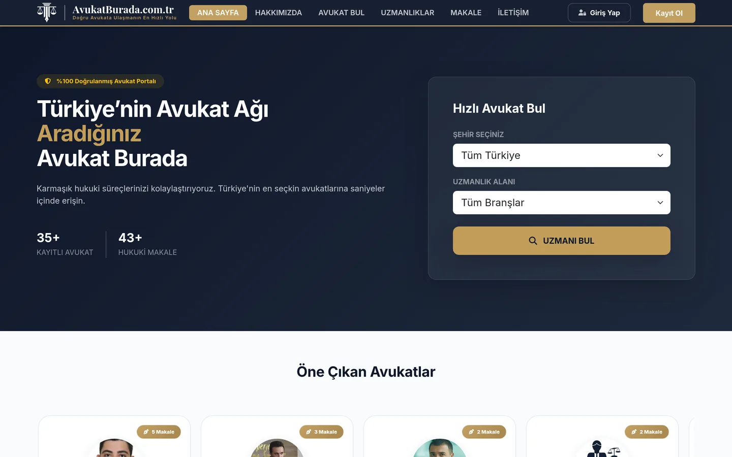 Avukat Burada