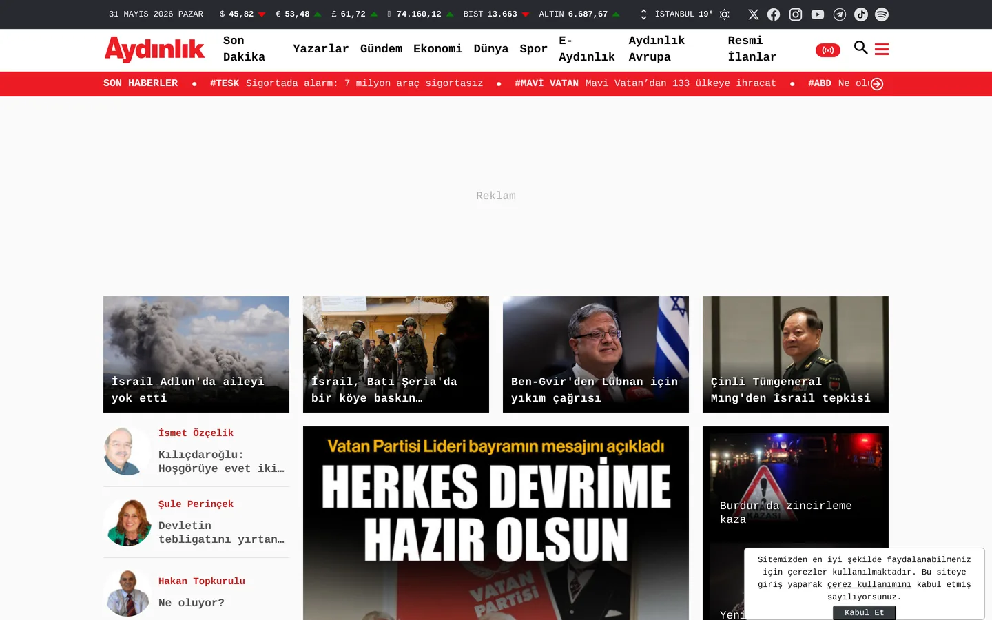 Aydınlık E-Gazete