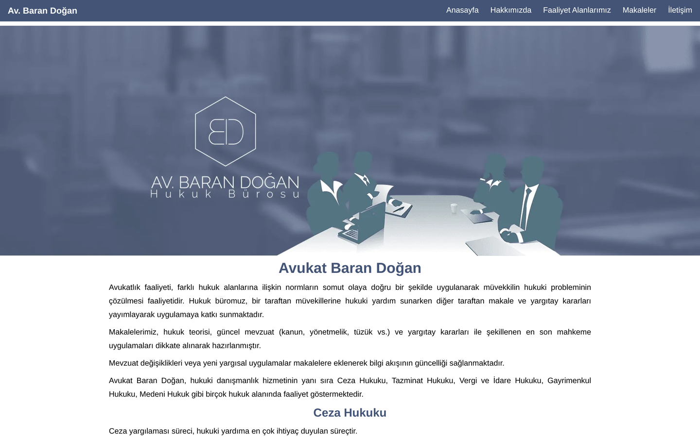 Baran Doğan Hukuk Bürosu