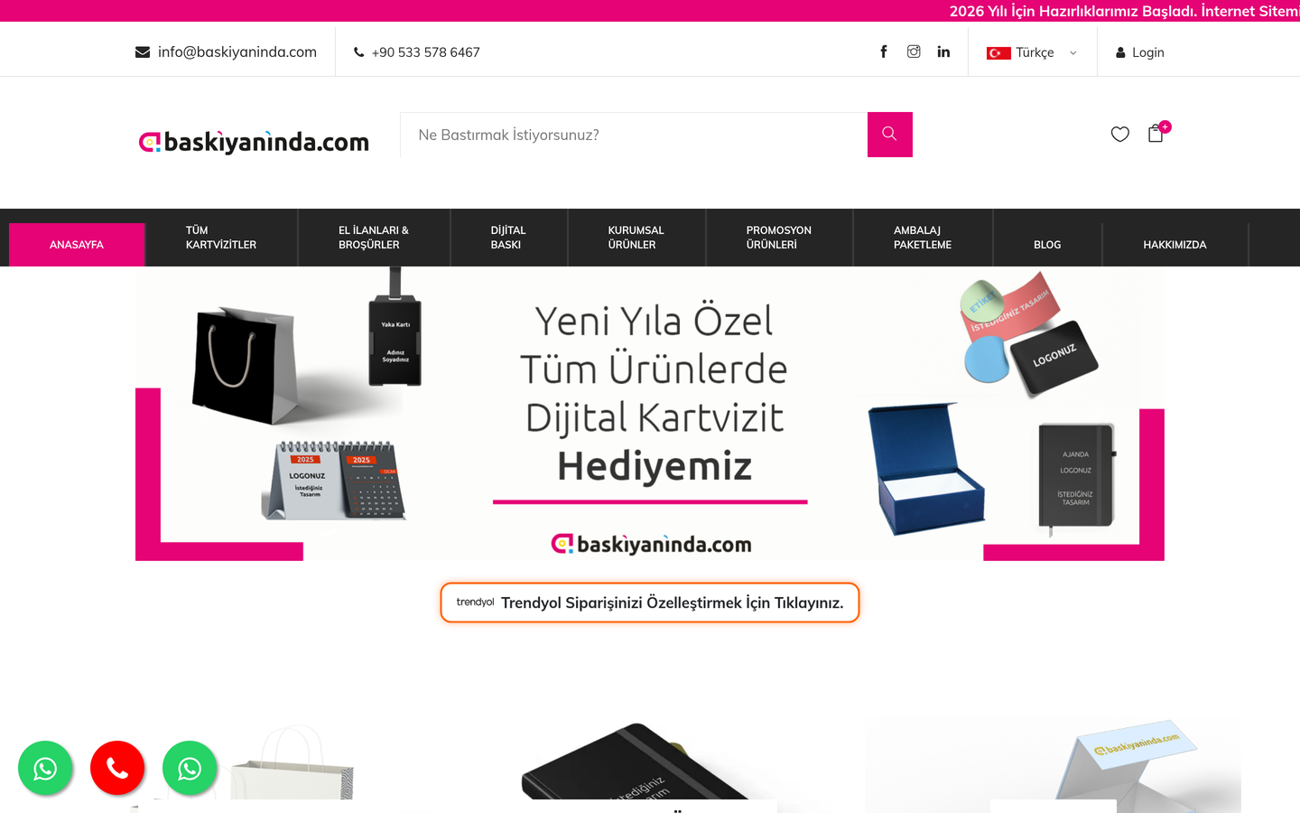 Baskı Yanında
