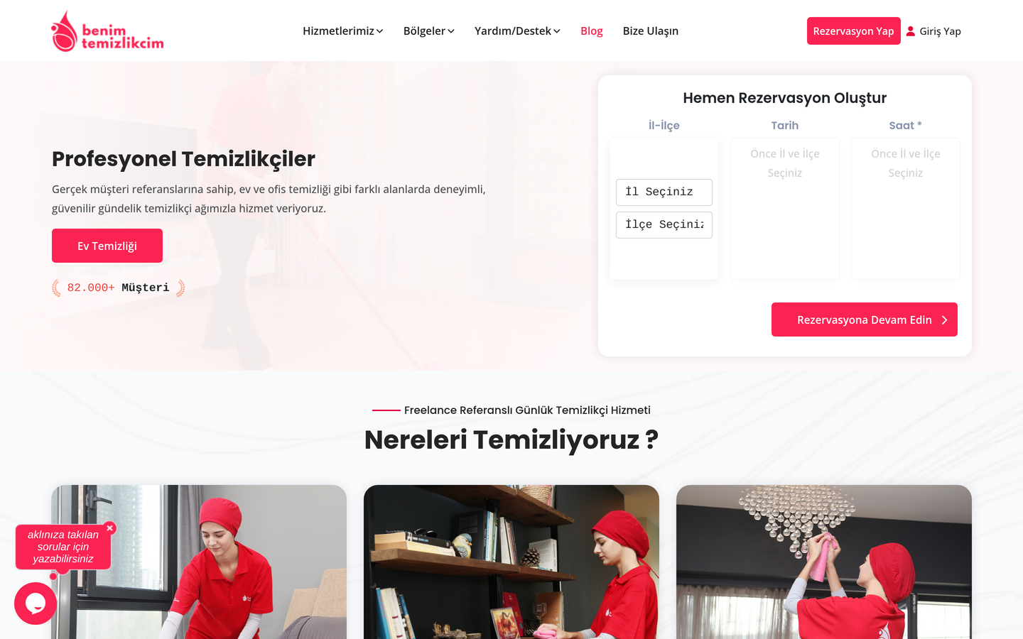 Benimtemizlikçim