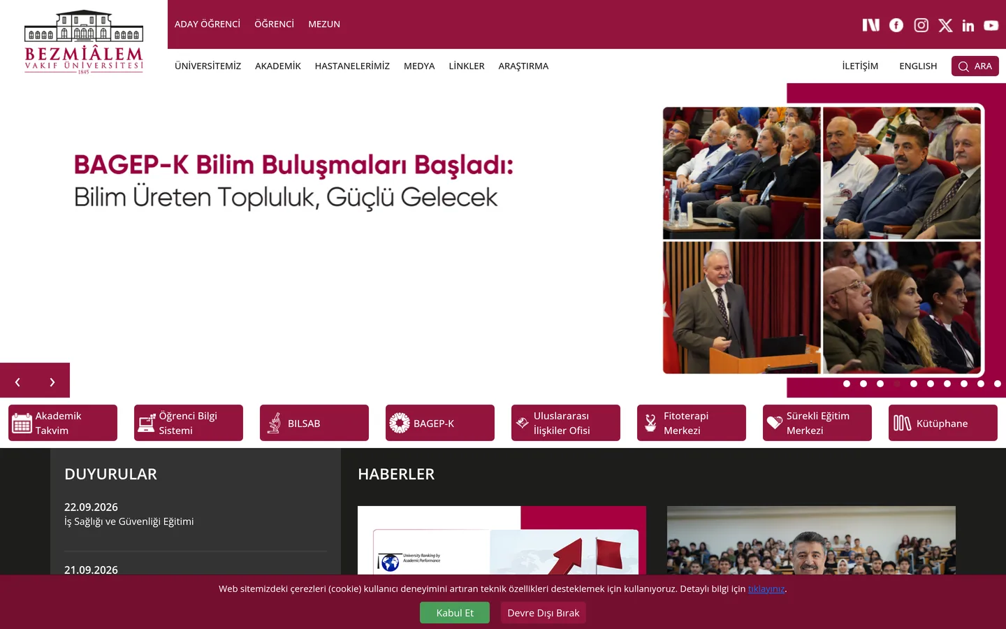 Bezm-i Âlem Vakıf Üniversitesi