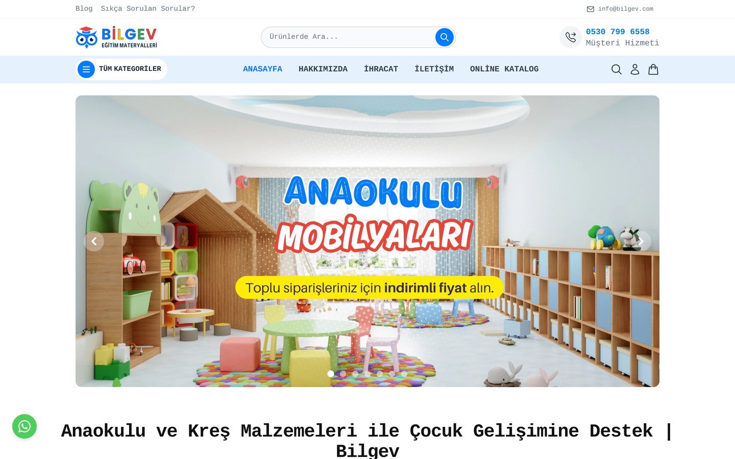 Bilgev Eğitim Materyalleri