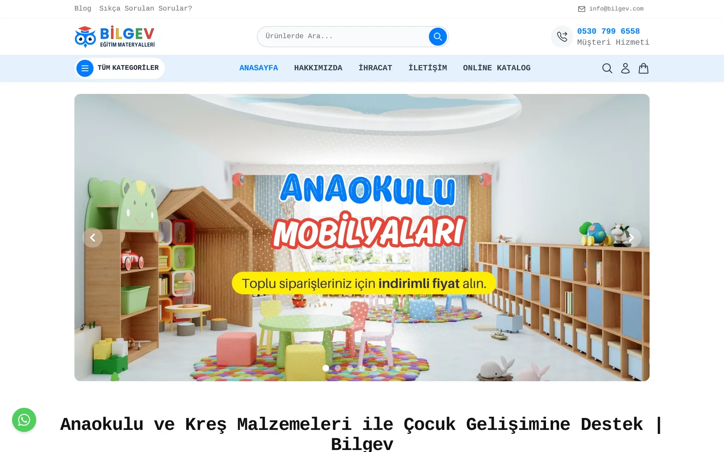 Bilgev Eğitim Materyalleri