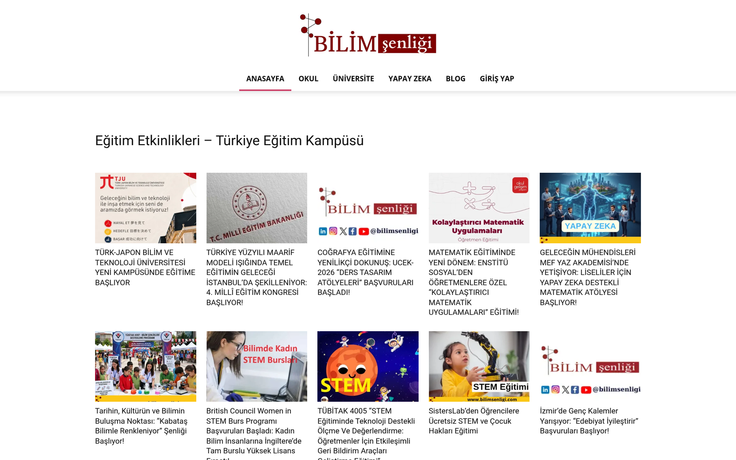 Bilim Şenliği