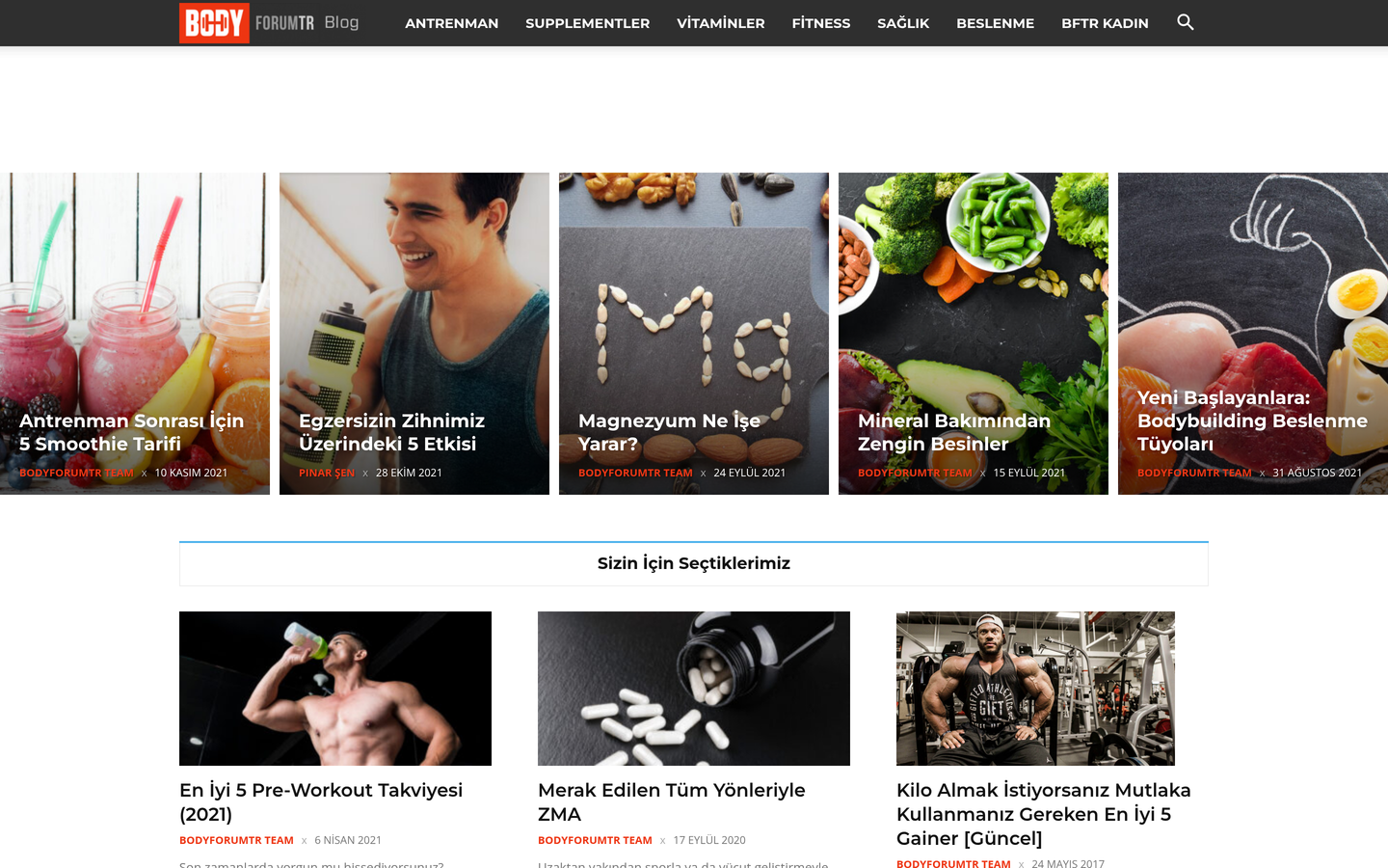 BodyForumTR Blog