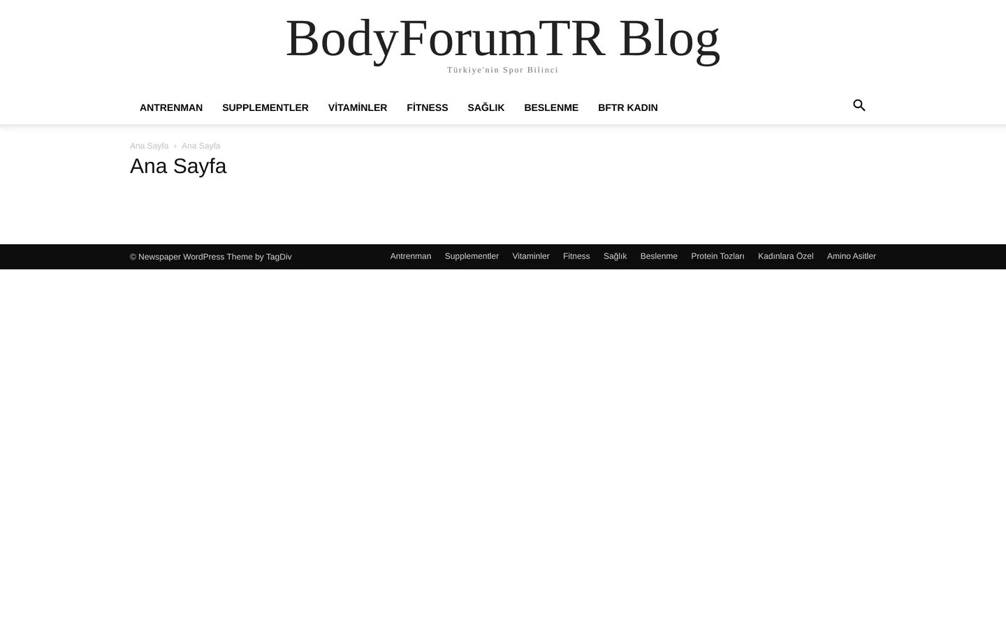 BodyForumTR Blog
