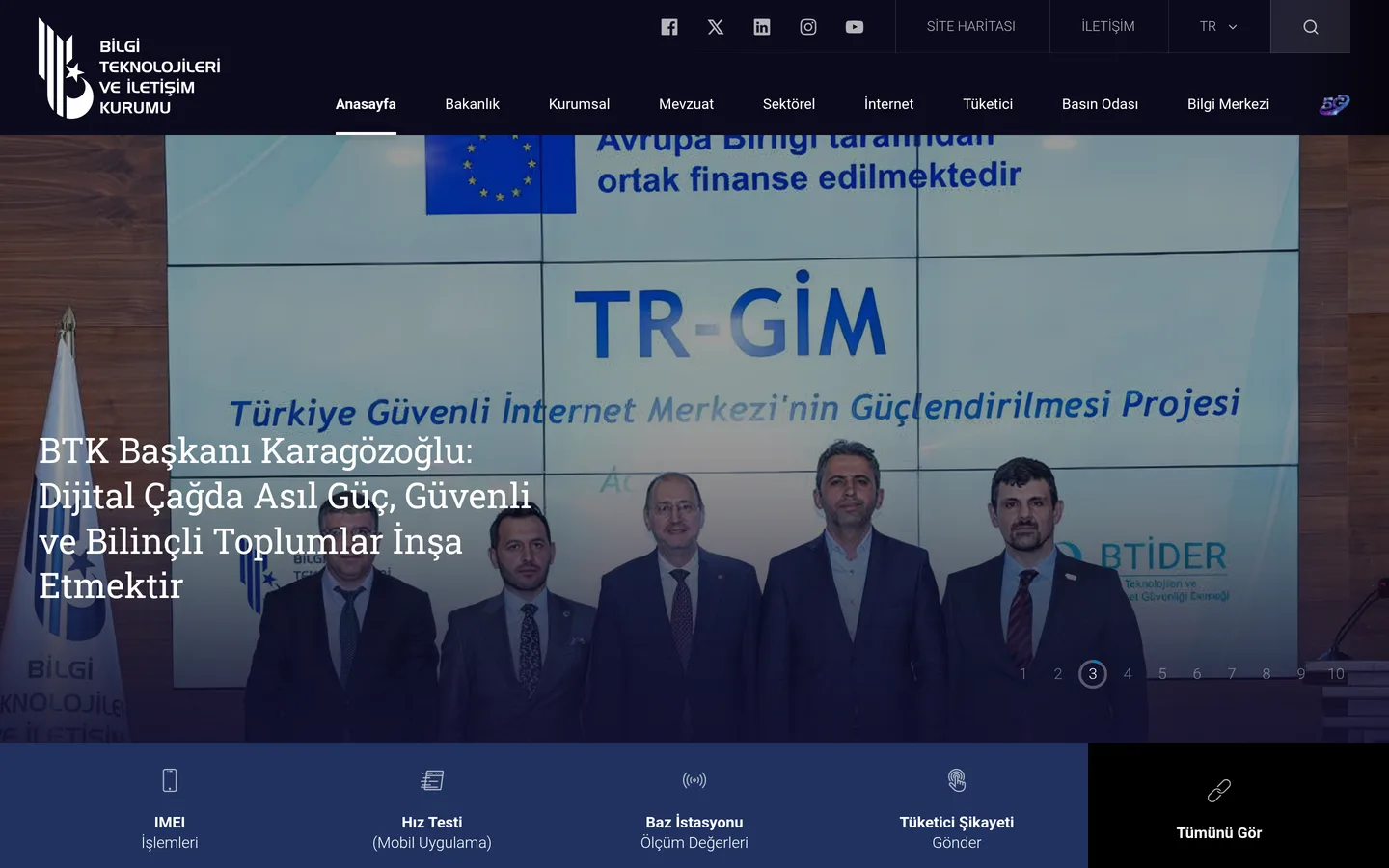T.C. Bilgi Teknolojileri ve İletişim Kurumu (BTK)