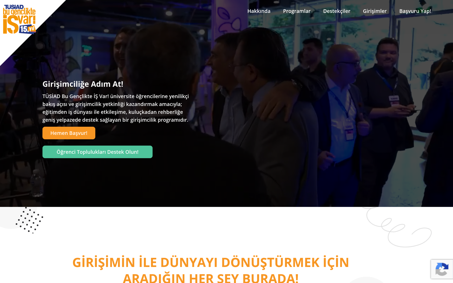 TÜSİAD Bu Gençlikte İŞ Var