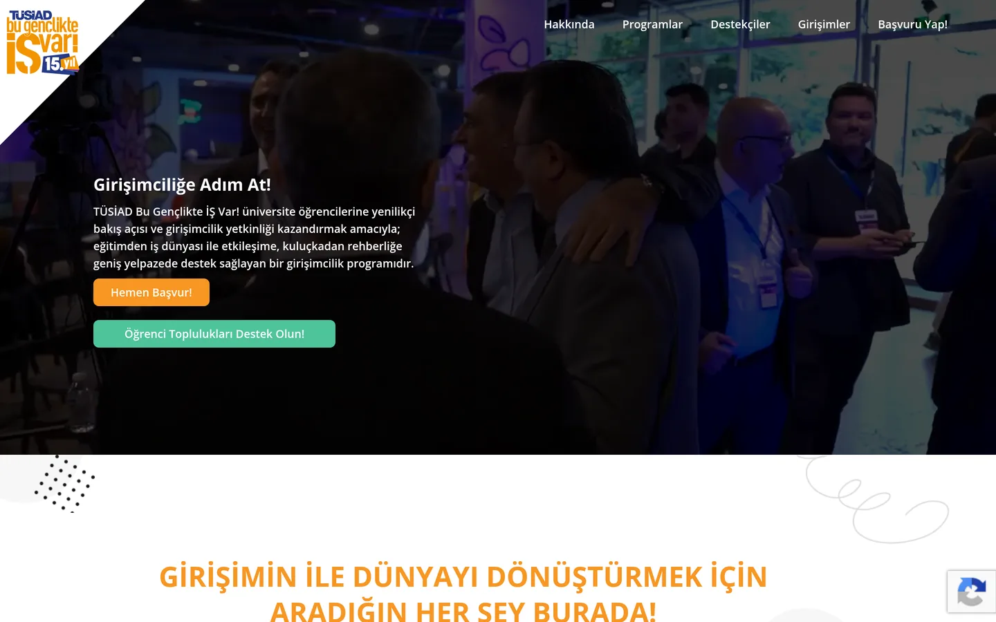 TÜSİAD Bu Gençlikte İŞ Var