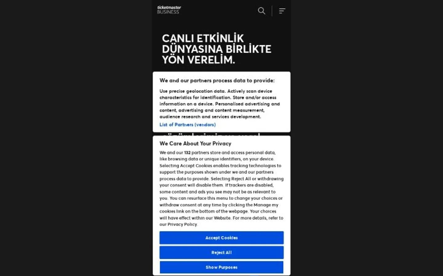Biletix Business