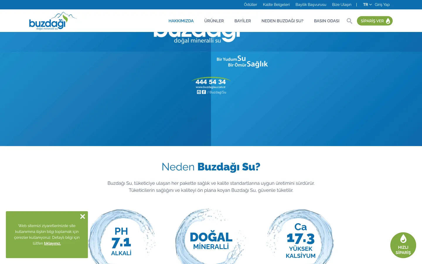 Buzdağı Su