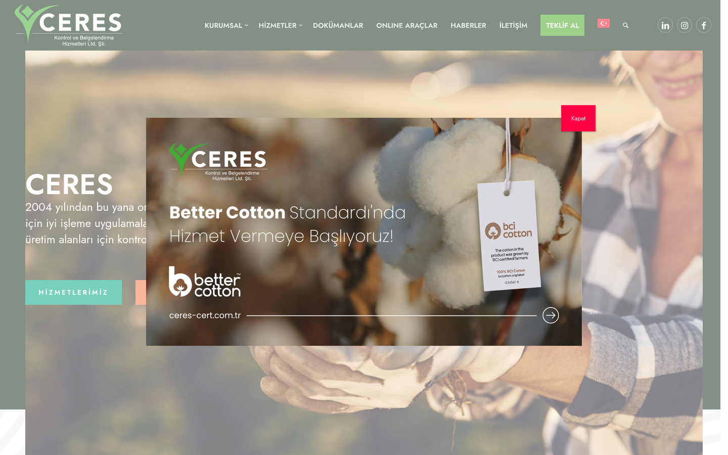CERES Kontrol ve Belgelendirme