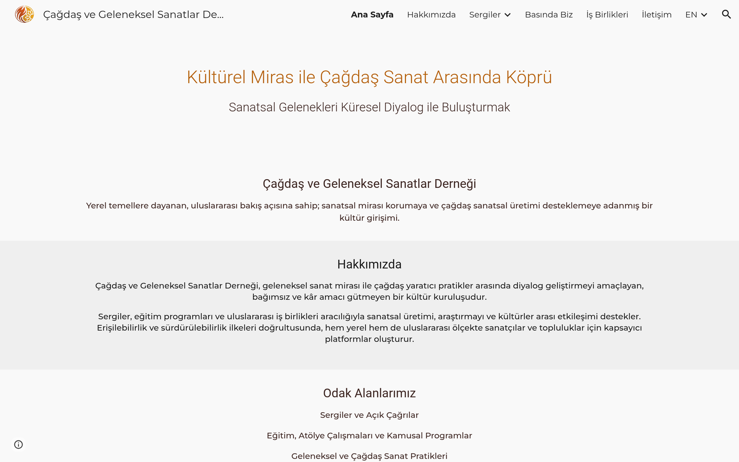 Çağdaş ve Geleneksel Sanatlar Derneği