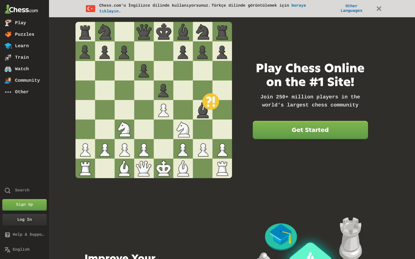 Chess.com (Çocuk Bölümü)
