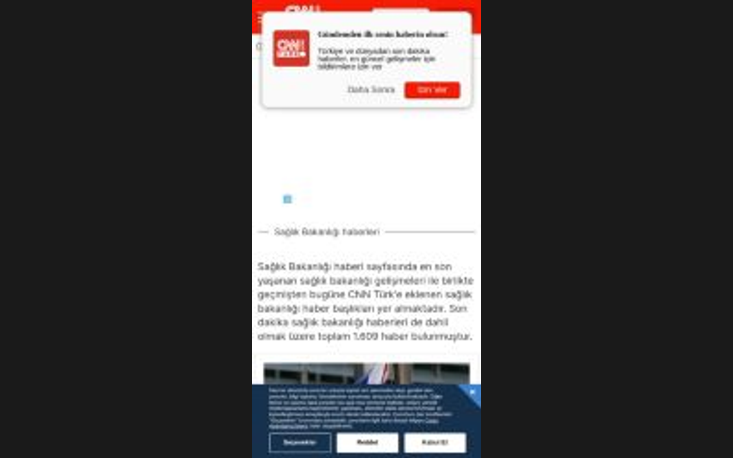 CNN Türk - Sağlık Bakanlığı
