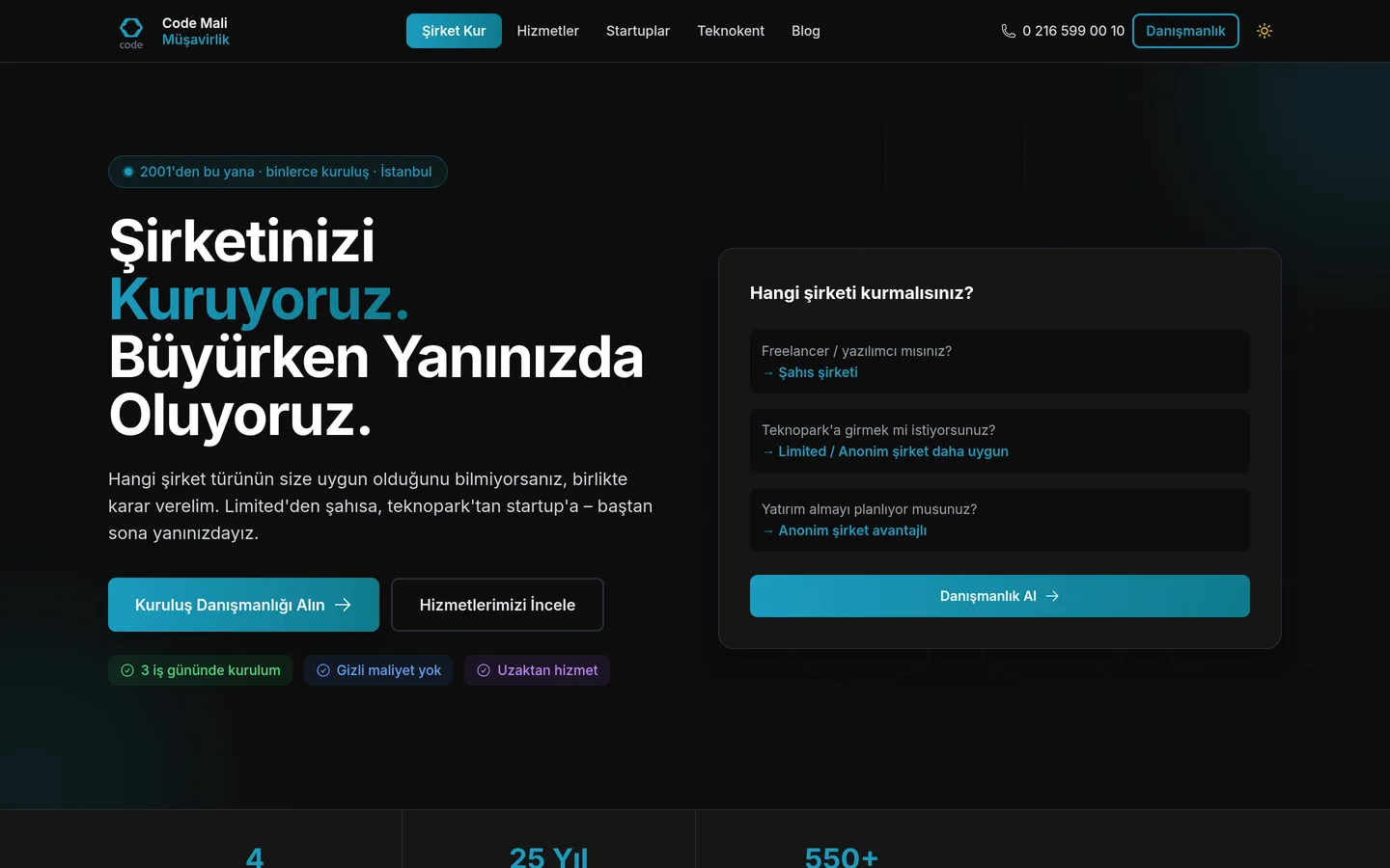 Code Mali Müşavirlik