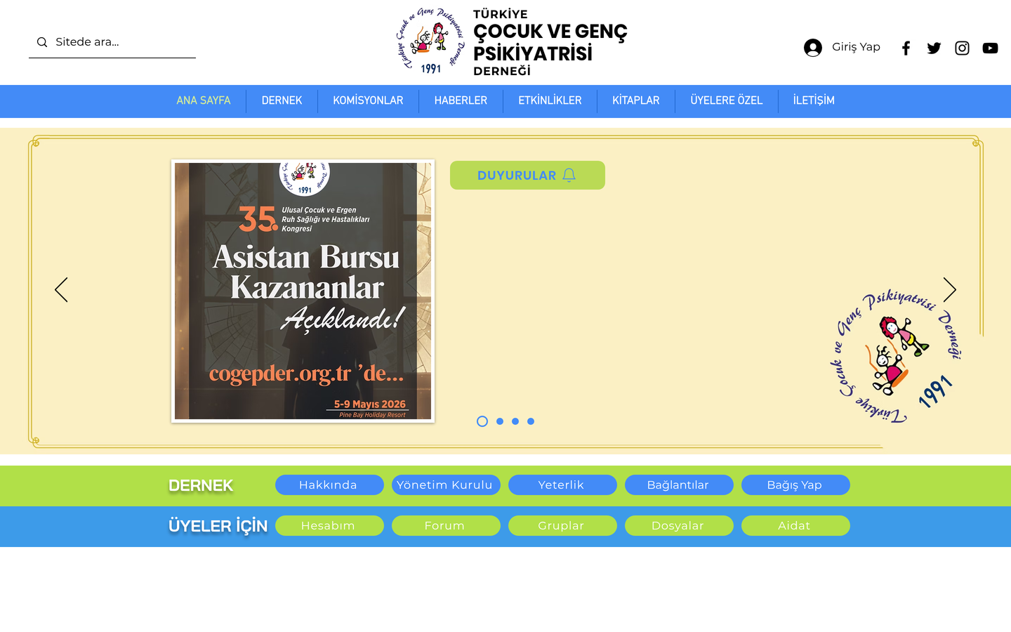 Türkiye Çocuk ve Genç Psikiyatrisi Derneği