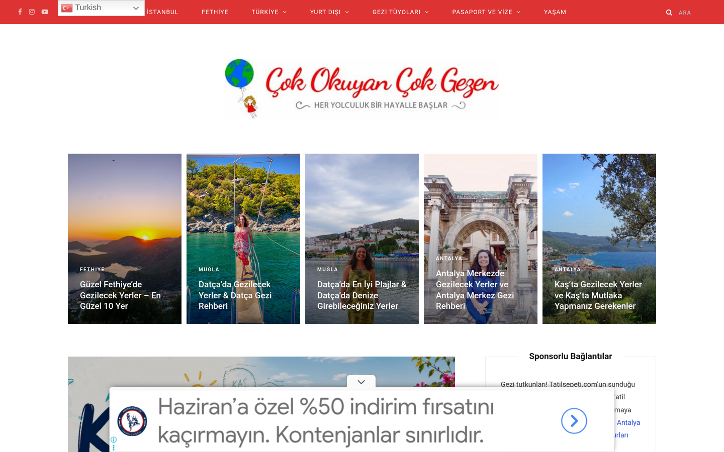 Çok Okuyan Çok Gezen