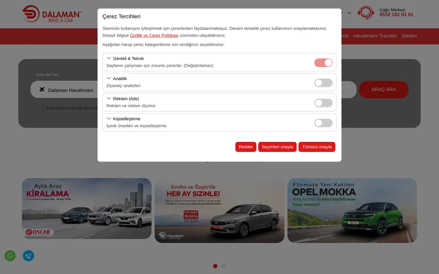 Dalaman Rent A Car