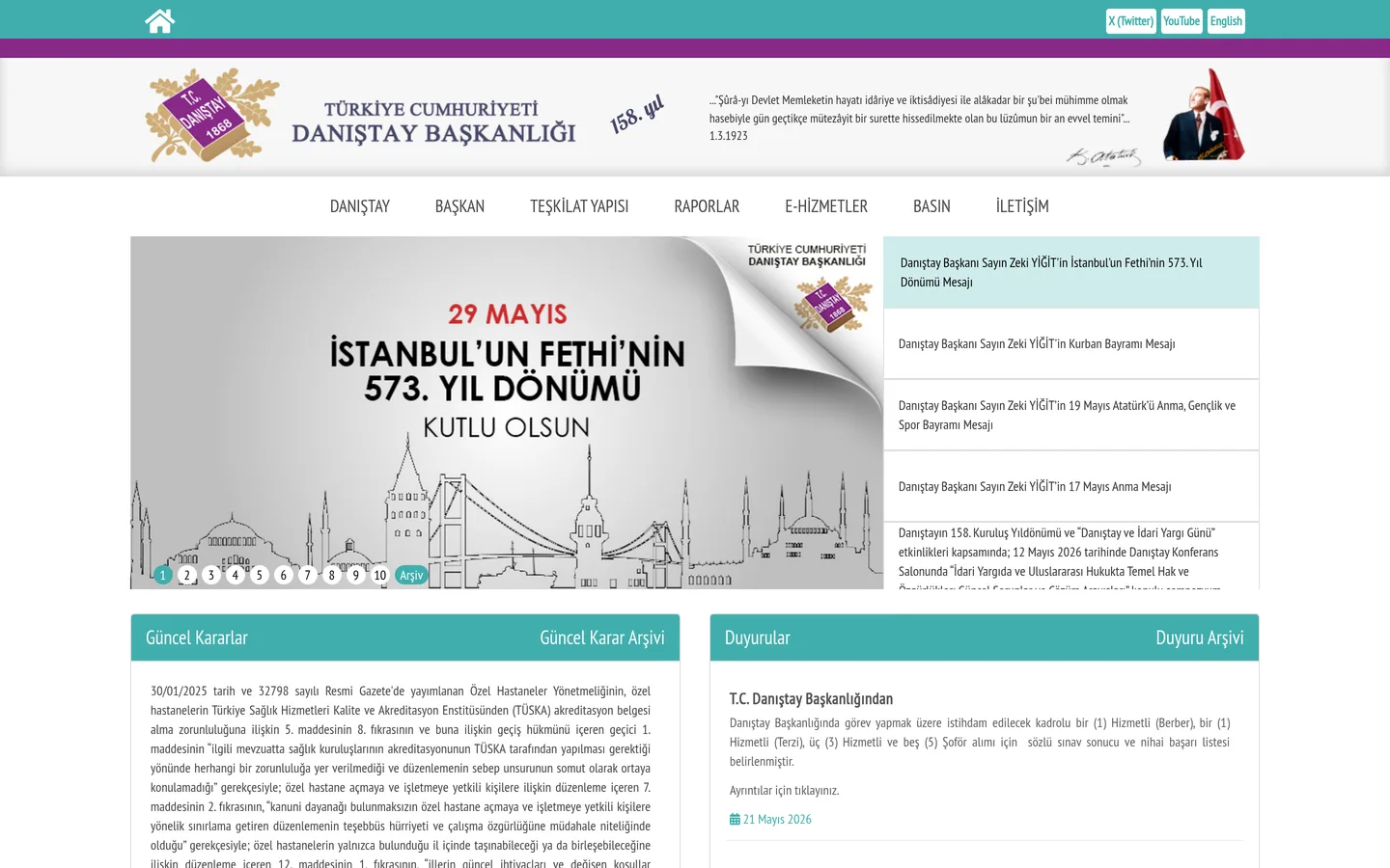 Danıştay Başkanlığı