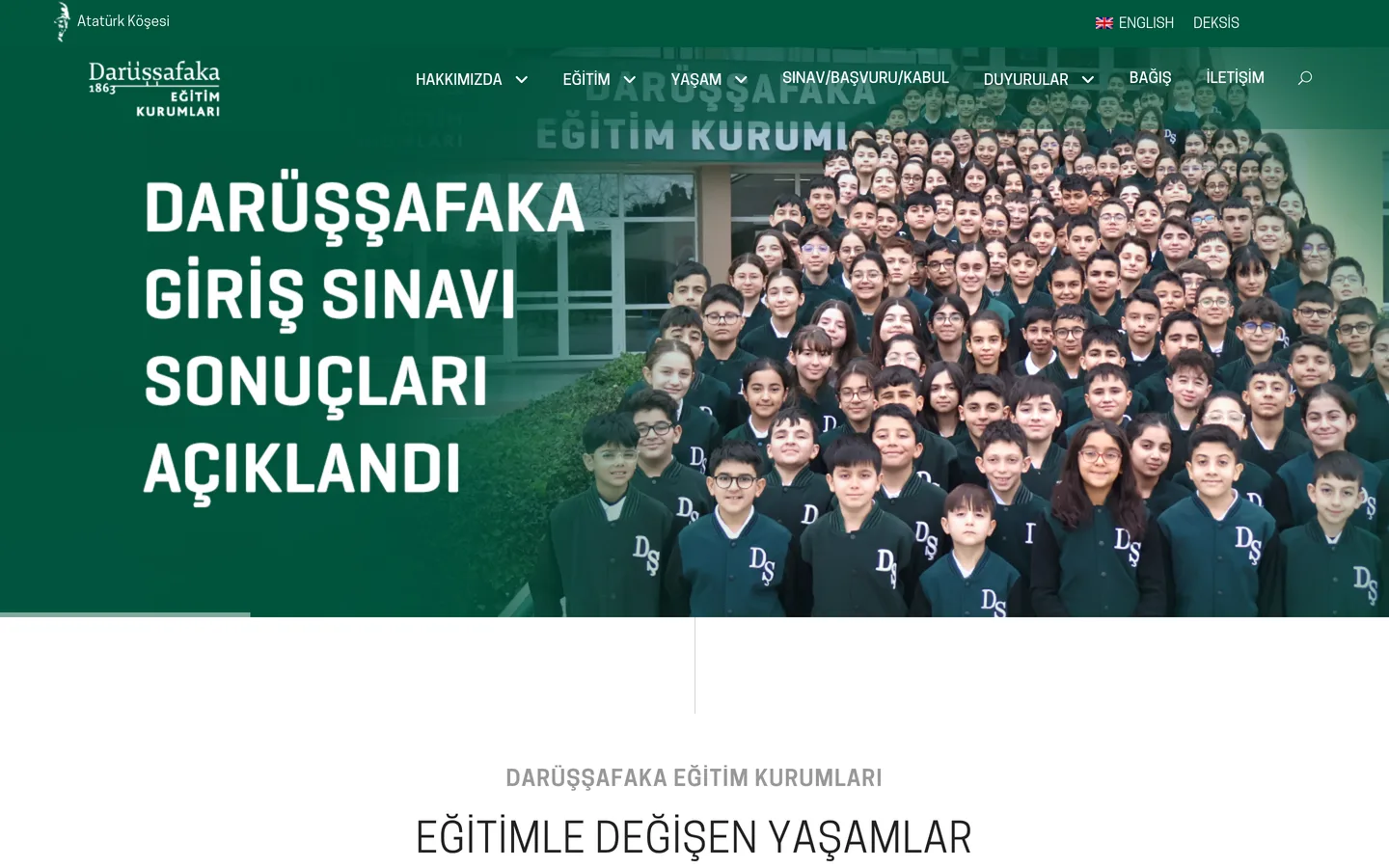Darüşşafaka Eğitim Kurumları