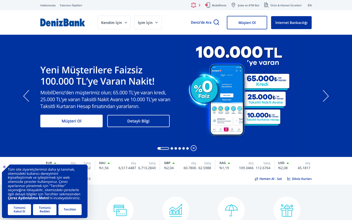 DenizBank API Market