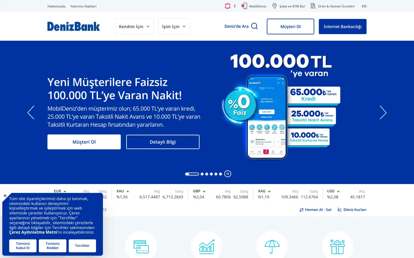 DenizBank API Market