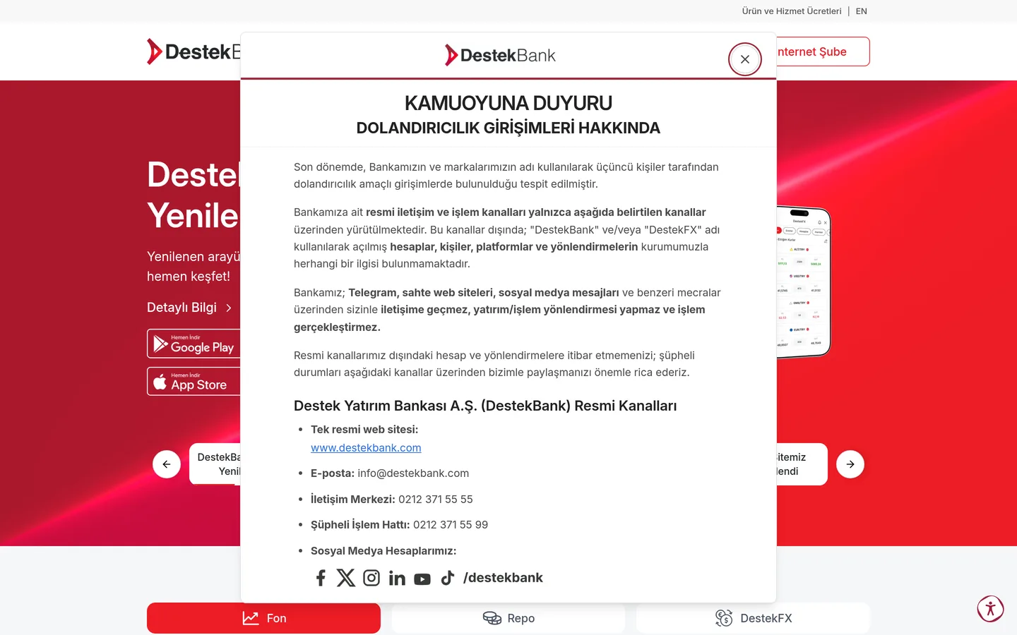 Destek Yatırım Bankası