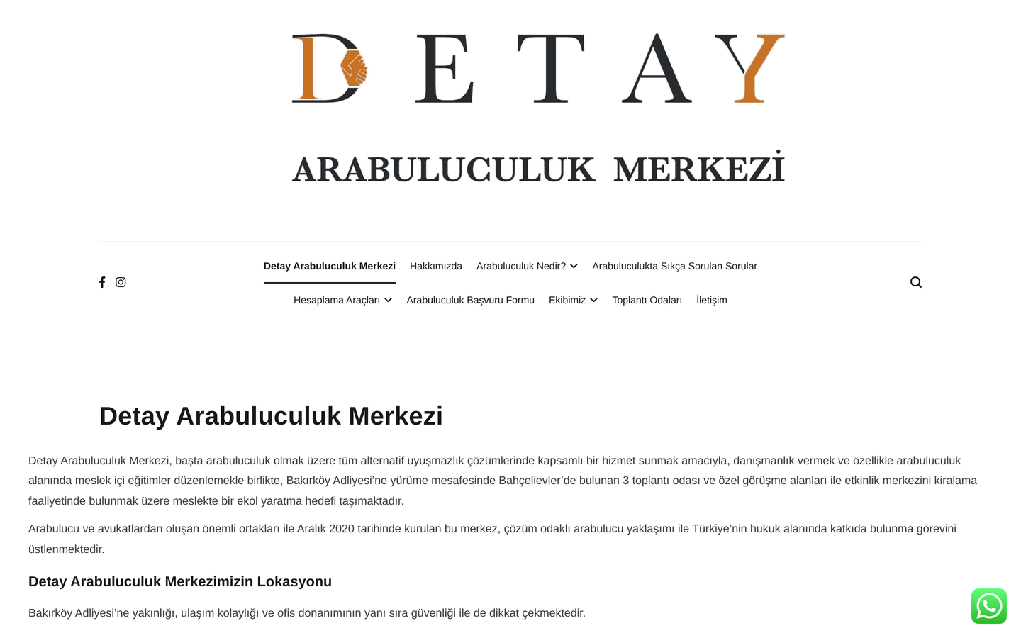 Detay Arabuluculuk Merkezi