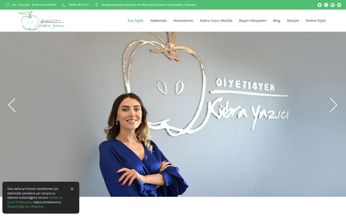 Diyetisyen Kübra Yazıcı