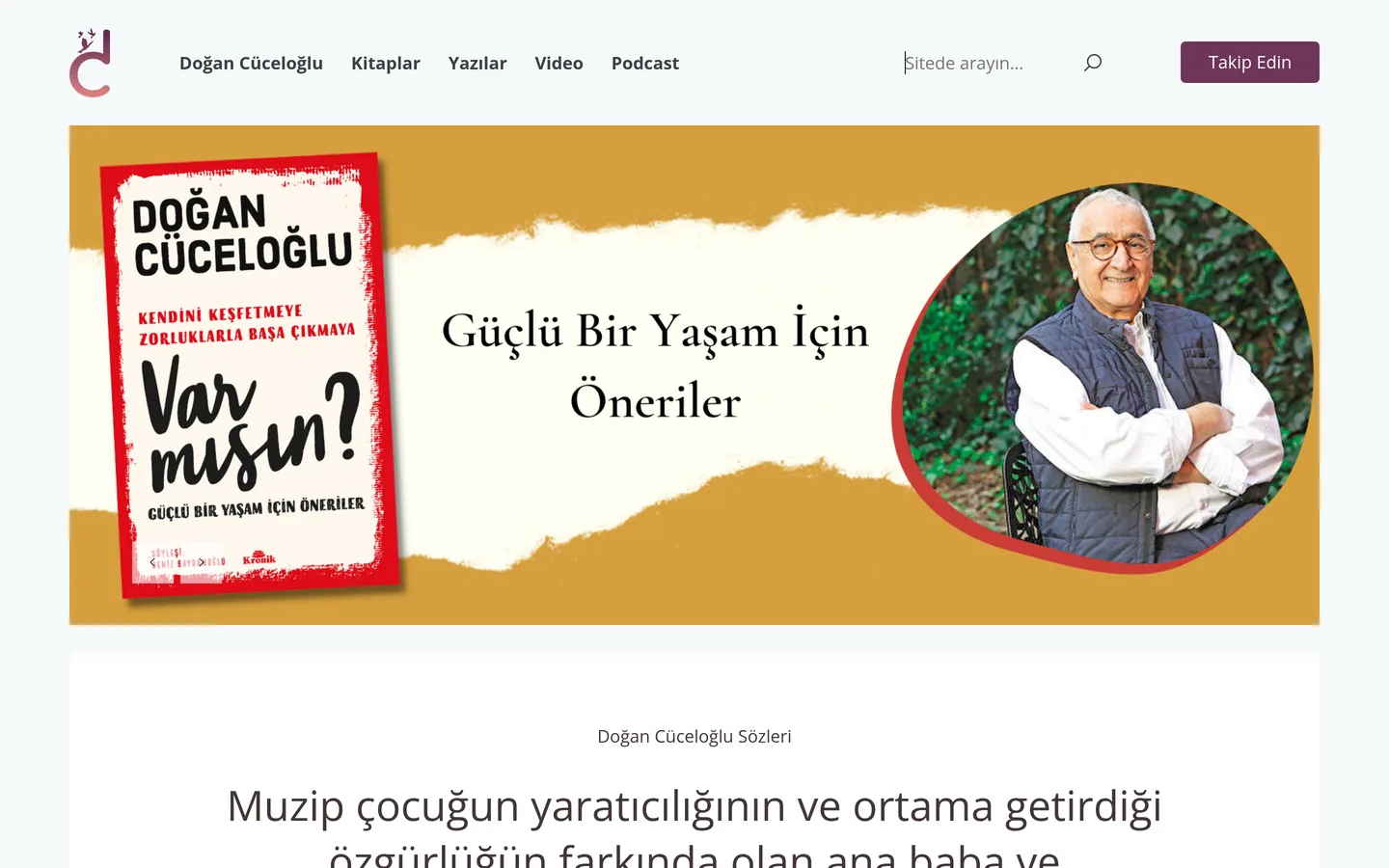 Doğan Cüceloğlu