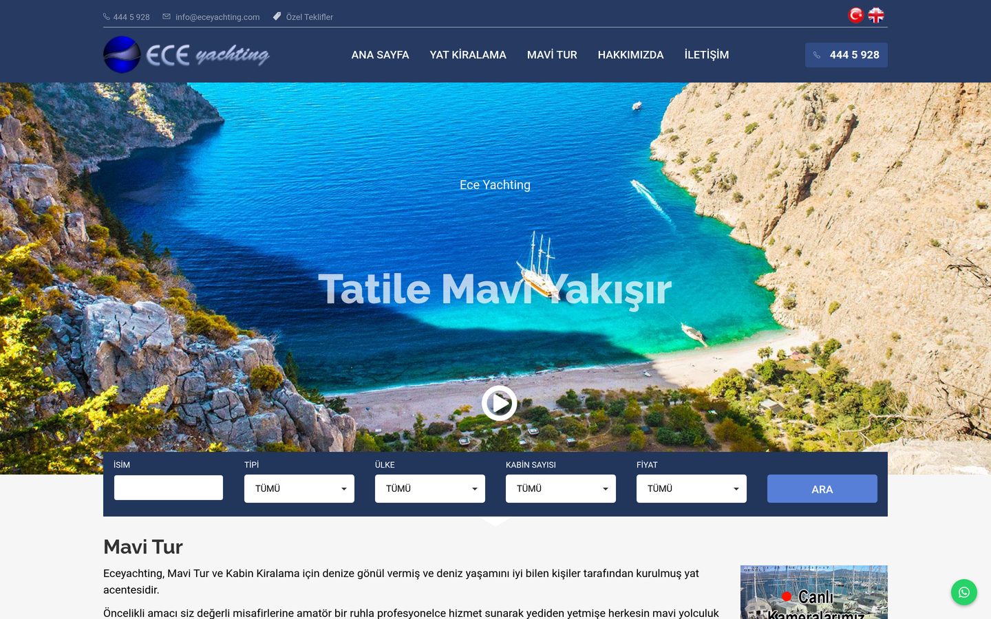 eceyachting.com